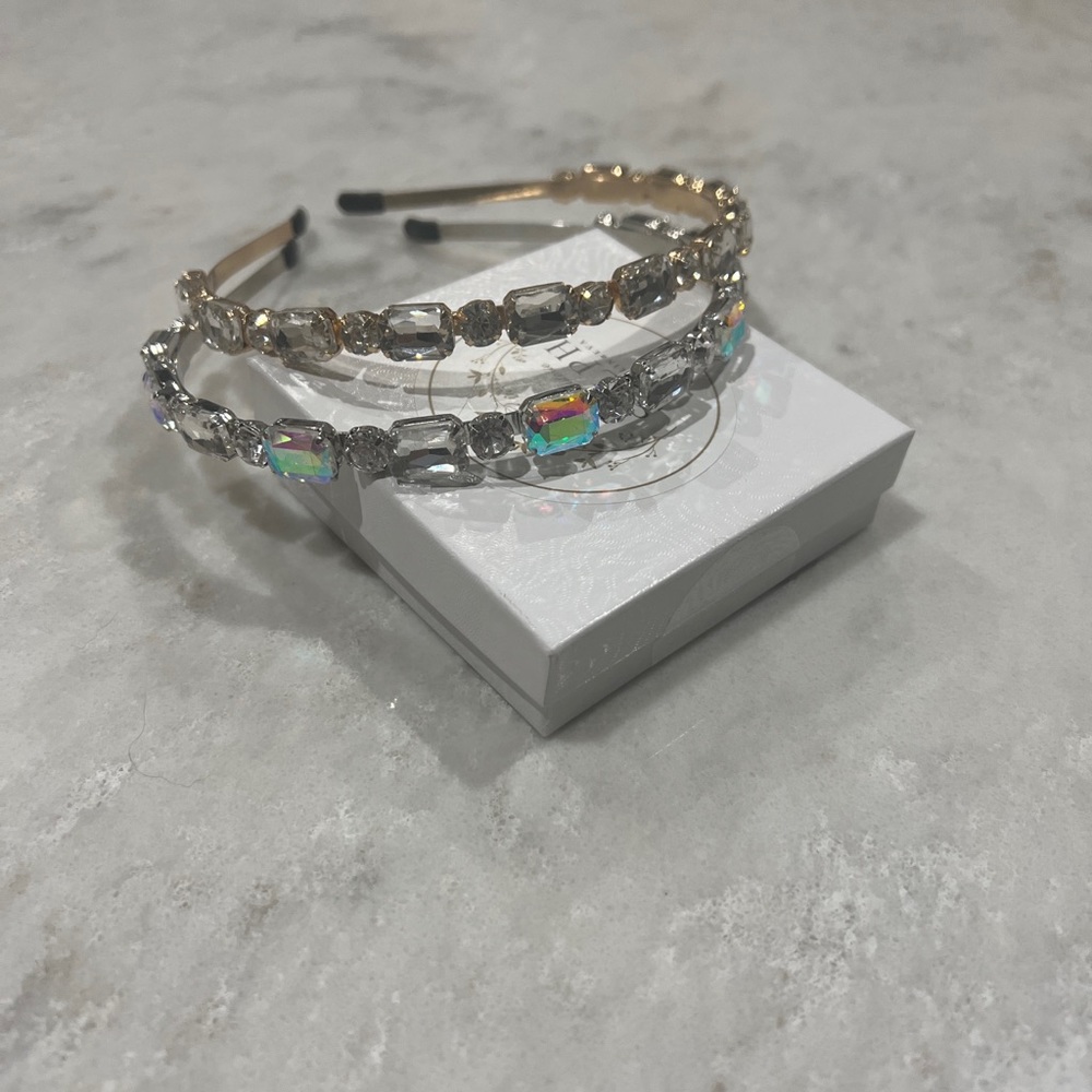 Crystal jewel headband